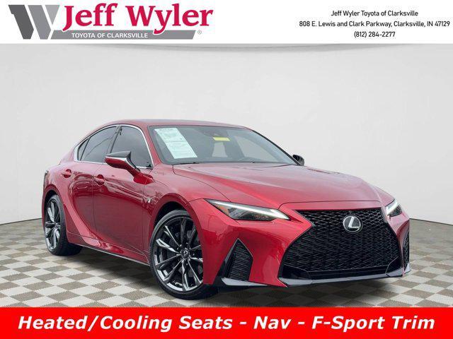 used 2023 Lexus IS 350 car, priced at $43,904