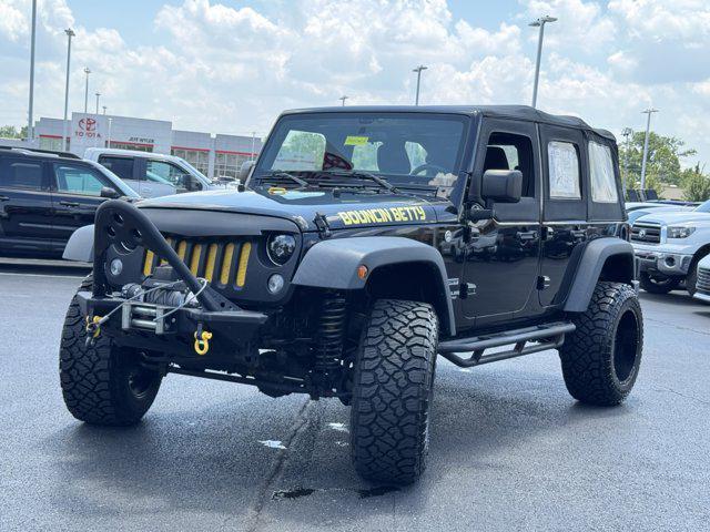 used 2017 Jeep Wrangler Unlimited car, priced at $23,098