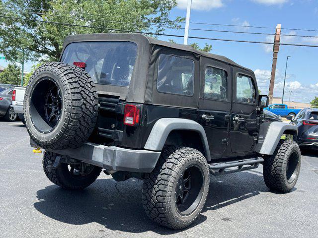 used 2017 Jeep Wrangler Unlimited car, priced at $23,372