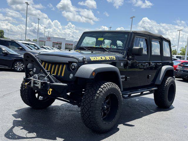 used 2017 Jeep Wrangler Unlimited car, priced at $23,372