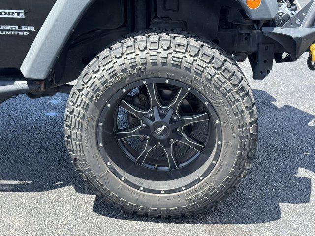 used 2017 Jeep Wrangler Unlimited car, priced at $23,372