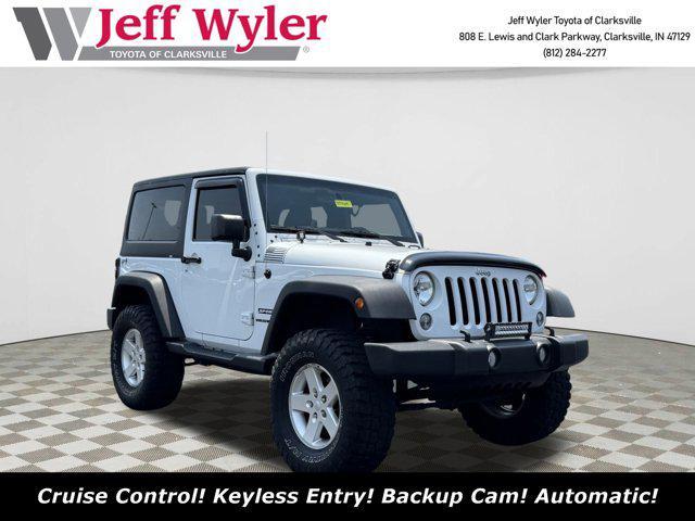 used 2016 Jeep Wrangler car, priced at $15,248