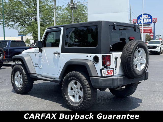 used 2016 Jeep Wrangler car, priced at $15,248