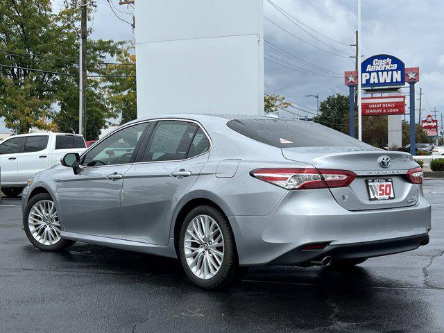 used 2018 Toyota Camry Hybrid car, priced at $20,156