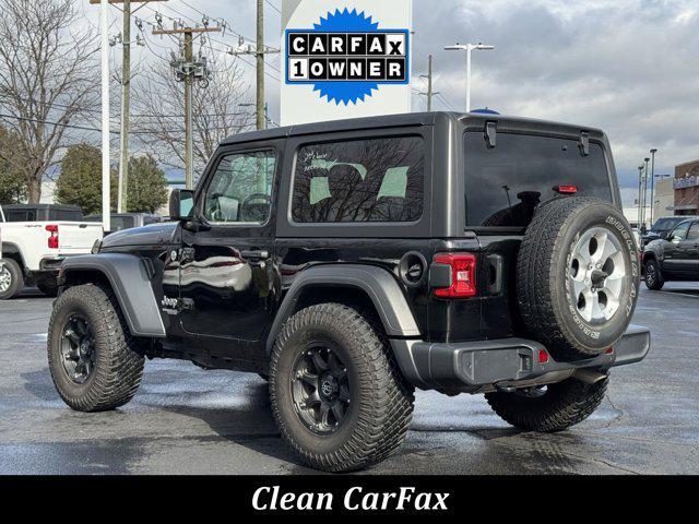 used 2021 Jeep Wrangler car, priced at $25,693