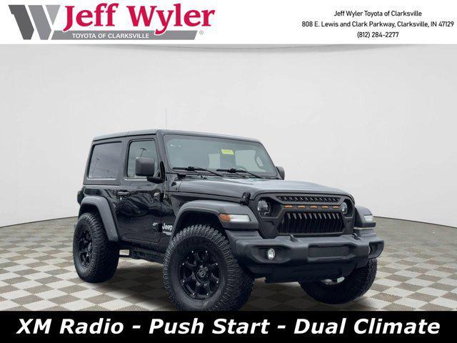 used 2021 Jeep Wrangler car, priced at $22,884