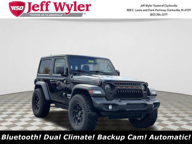 used 2021 Jeep Wrangler car, priced at $25,693