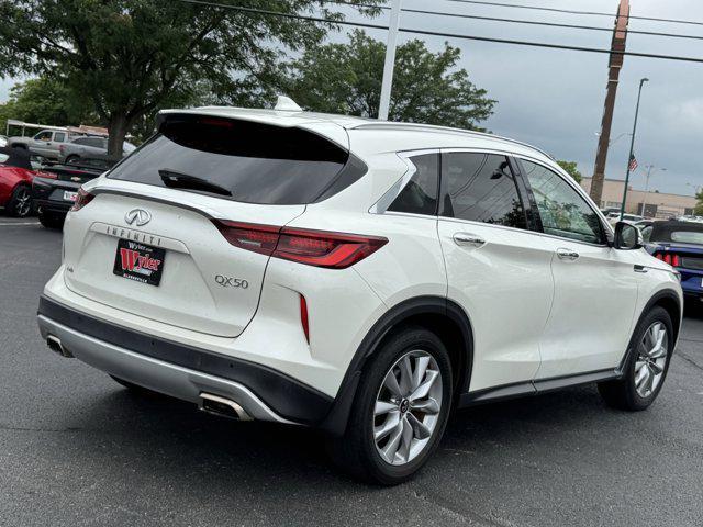 used 2022 INFINITI QX50 car, priced at $30,345