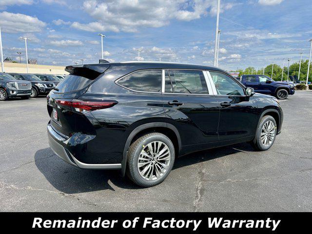 new 2025 Toyota Highlander car, priced at $54,521