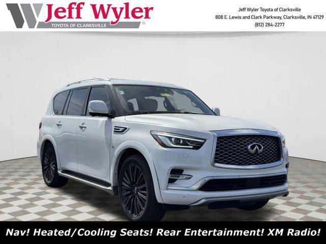 used 2019 INFINITI QX80 car, priced at $32,576