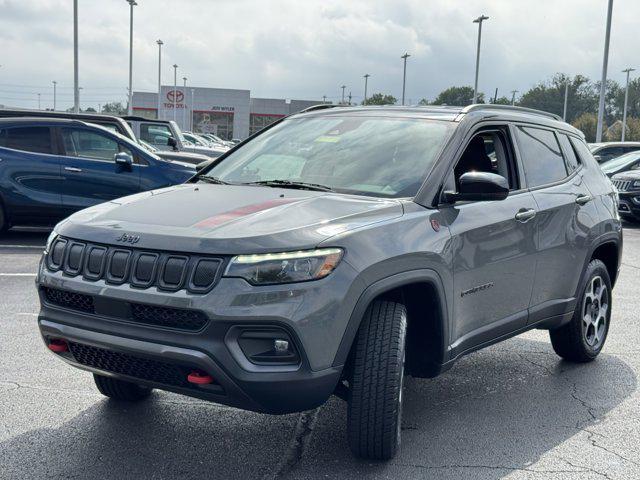 used 2022 Jeep Compass car, priced at $21,748