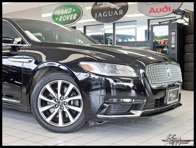 used 2018 Lincoln Continental car, priced at $19,980