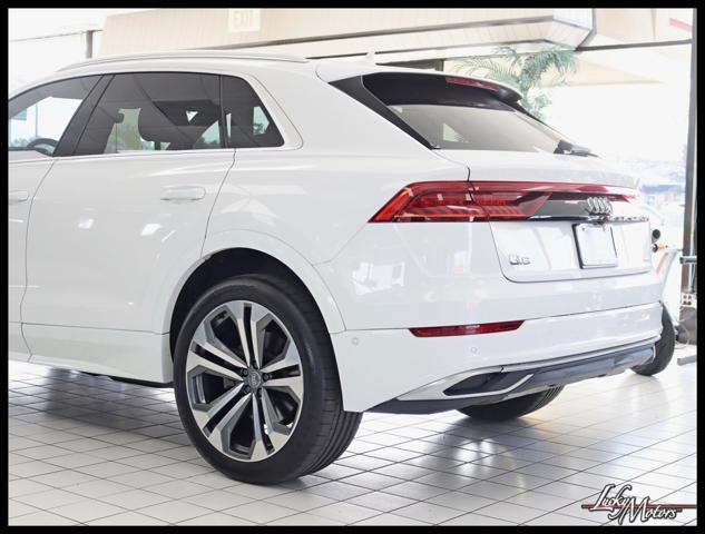 used 2020 Audi Q8 car, priced at $42,980