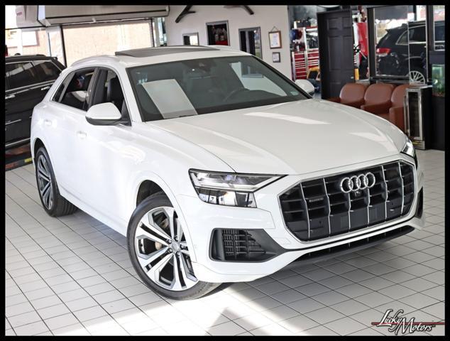 used 2020 Audi Q8 car, priced at $42,980