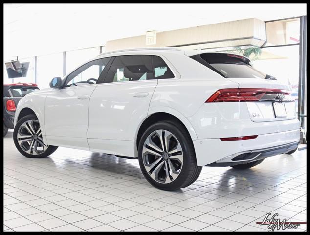 used 2020 Audi Q8 car, priced at $42,980