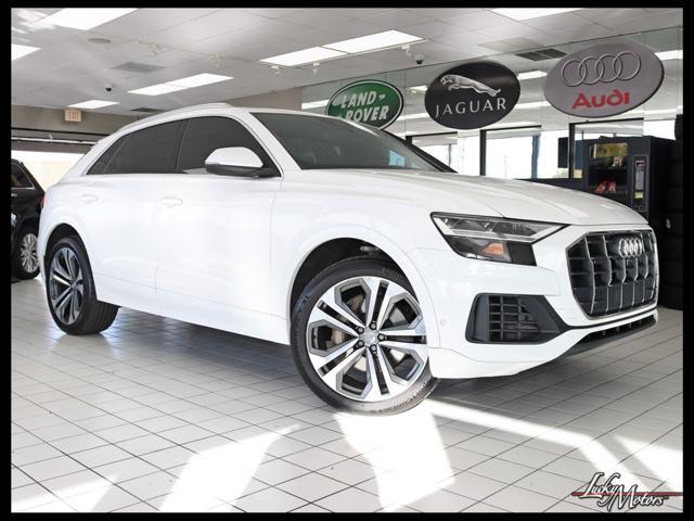 used 2020 Audi Q8 car, priced at $42,980