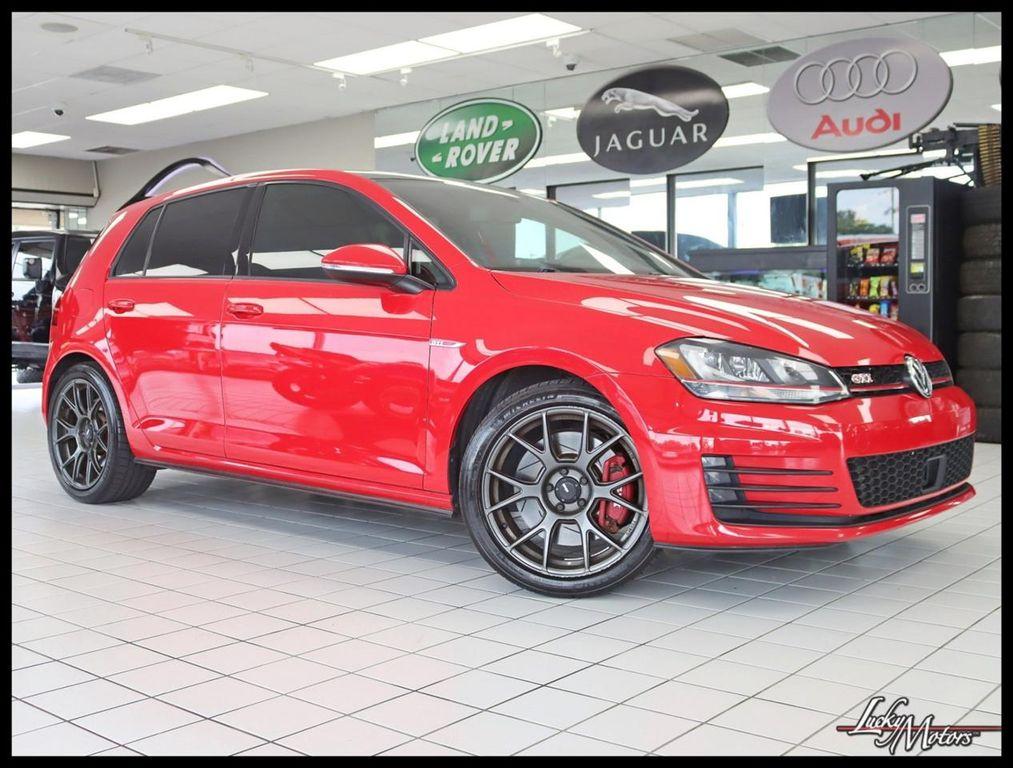 used 2017 Volkswagen Golf GTI car, priced at $16,480