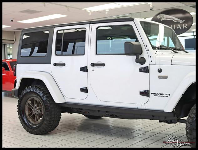 used 2016 Jeep Wrangler Unlimited car, priced at $19,980