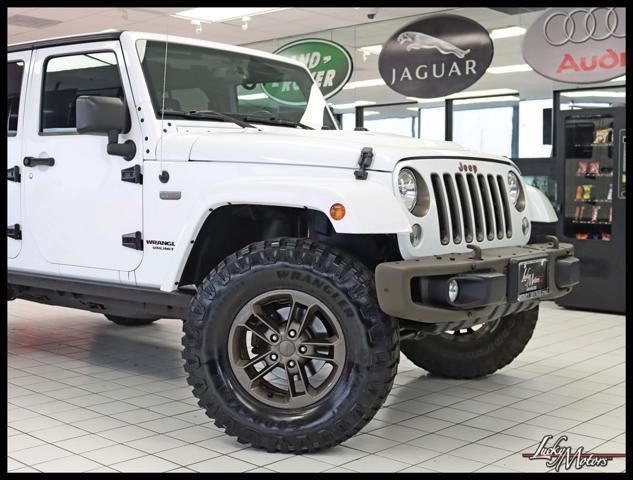 used 2016 Jeep Wrangler Unlimited car, priced at $19,980