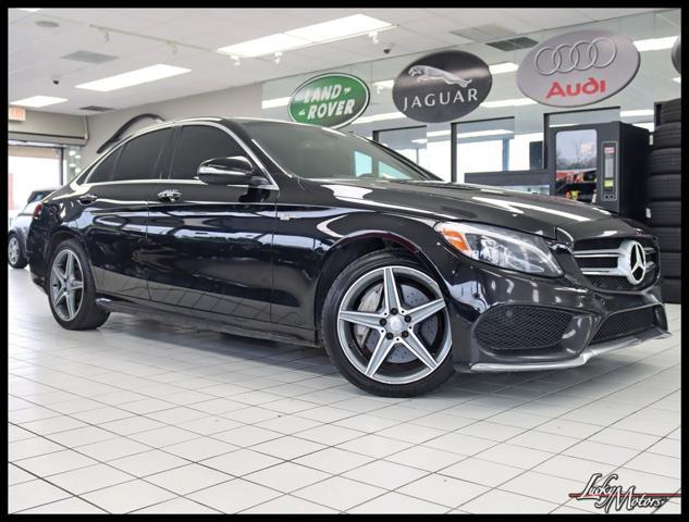 used 2015 Mercedes-Benz C-Class car, priced at $15,980