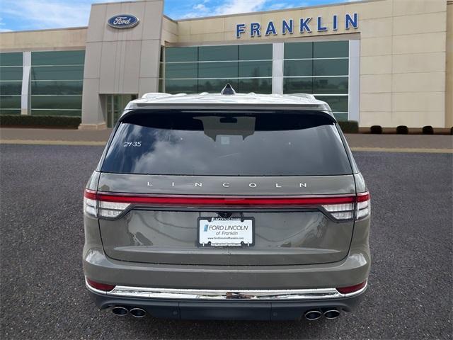 new 2025 Lincoln Aviator car, priced at $78,450