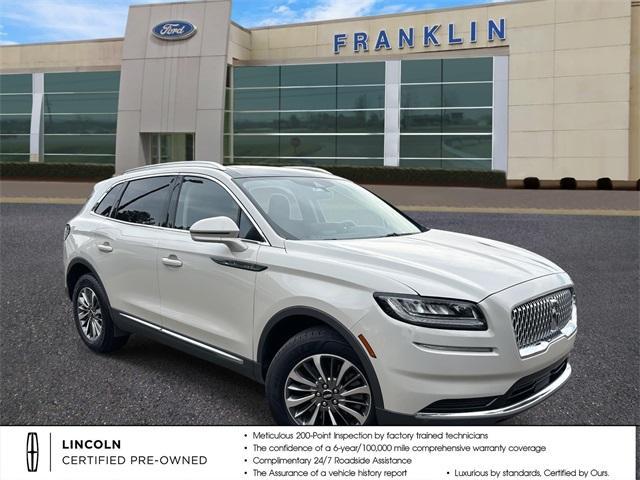 used 2022 Lincoln Nautilus car, priced at $37,877
