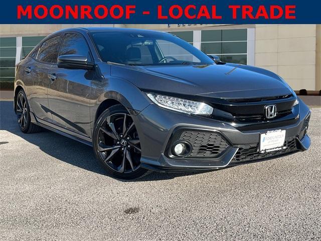 used 2018 Honda Civic car, priced at $22,285