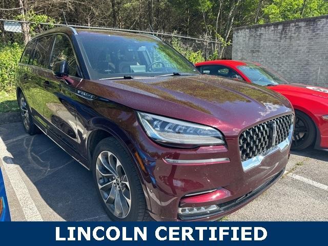 used 2021 Lincoln Aviator car, priced at $47,155