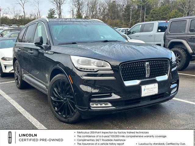 used 2021 Lincoln Aviator car, priced at $42,480