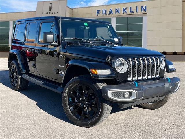 used 2022 Jeep Wrangler Unlimited 4xe car, priced at $35,522