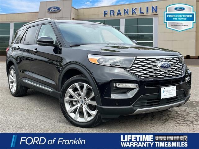 used 2023 Ford Explorer car, priced at $48,852