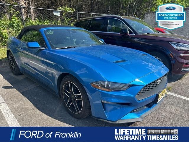 used 2021 Ford Mustang car, priced at $23,241