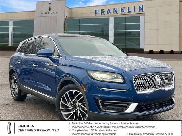 used 2020 Lincoln Nautilus car, priced at $29,982