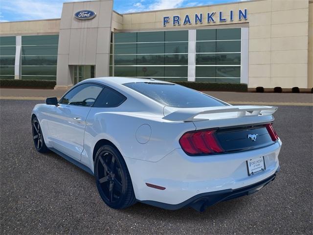 used 2018 Ford Mustang car, priced at $21,885