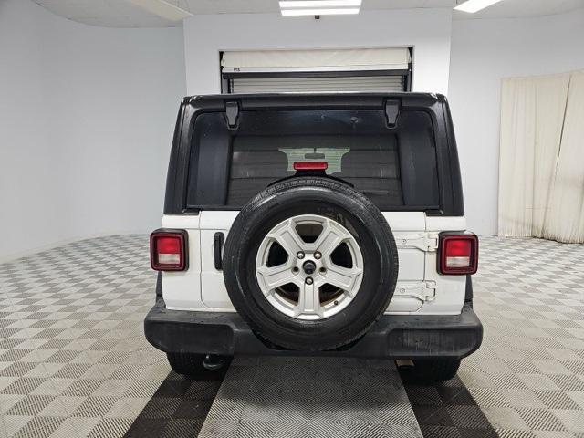 used 2020 Jeep Wrangler Unlimited car, priced at $26,797