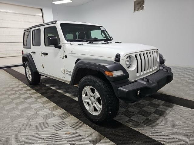 used 2020 Jeep Wrangler Unlimited car, priced at $26,797