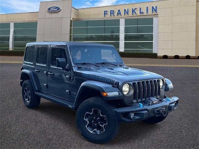 used 2021 Jeep Wrangler Unlimited 4xe car, priced at $33,548