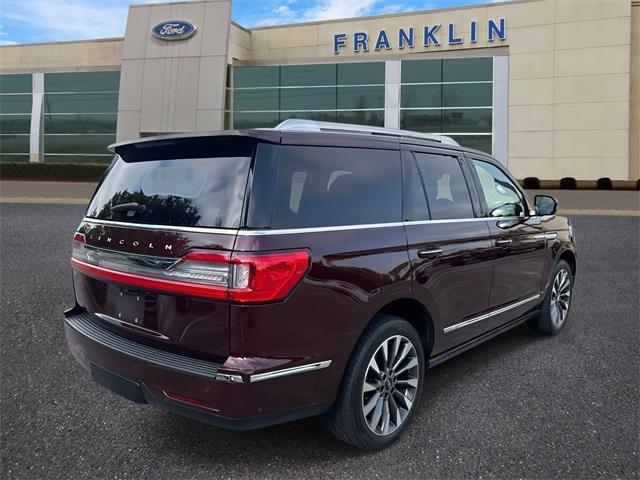 used 2021 Lincoln Navigator car, priced at $43,373