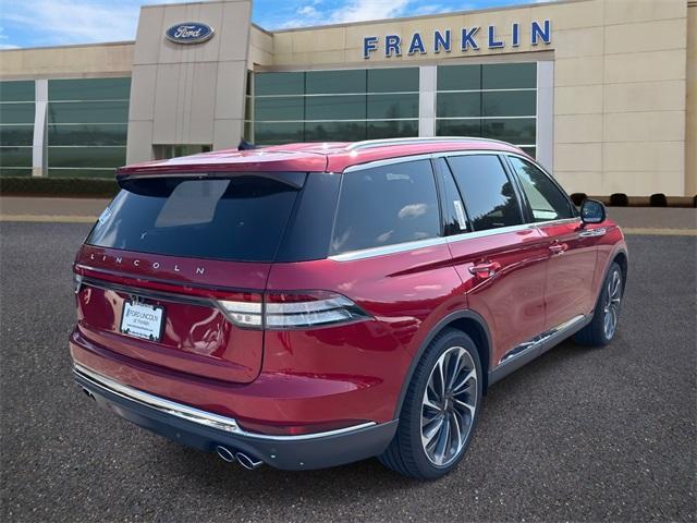 new 2025 Lincoln Aviator car, priced at $79,302