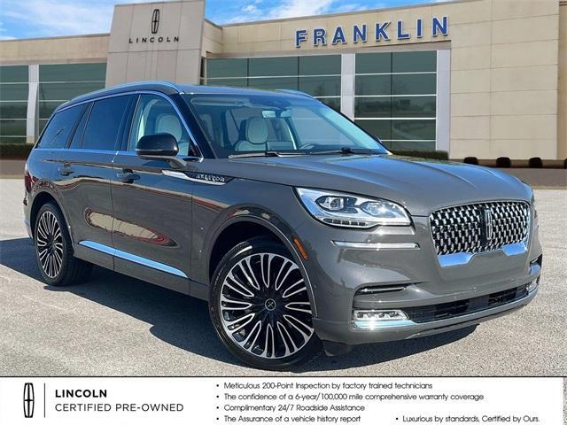 used 2024 Lincoln Aviator car, priced at $73,321