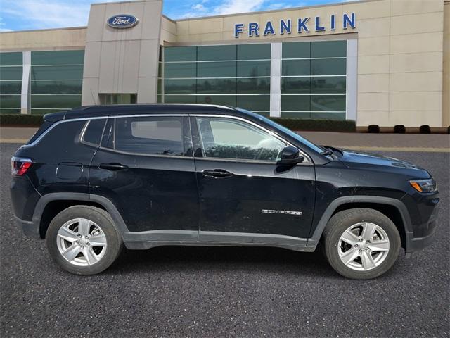 used 2022 Jeep Compass car, priced at $21,044