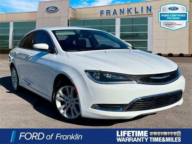 used 2017 Chrysler 200 car, priced at $15,177