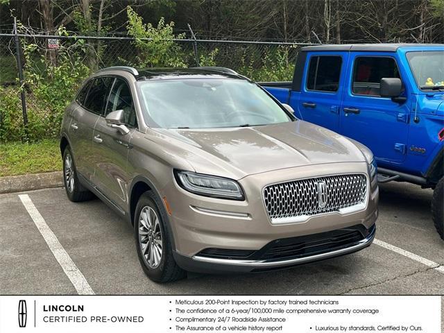 used 2021 Lincoln Nautilus car, priced at $37,252
