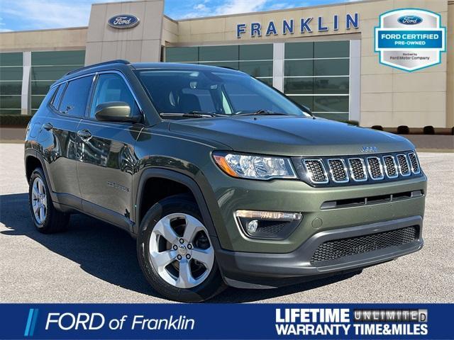 used 2021 Jeep Compass car, priced at $19,264