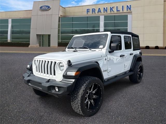 used 2019 Jeep Wrangler Unlimited car, priced at $24,052