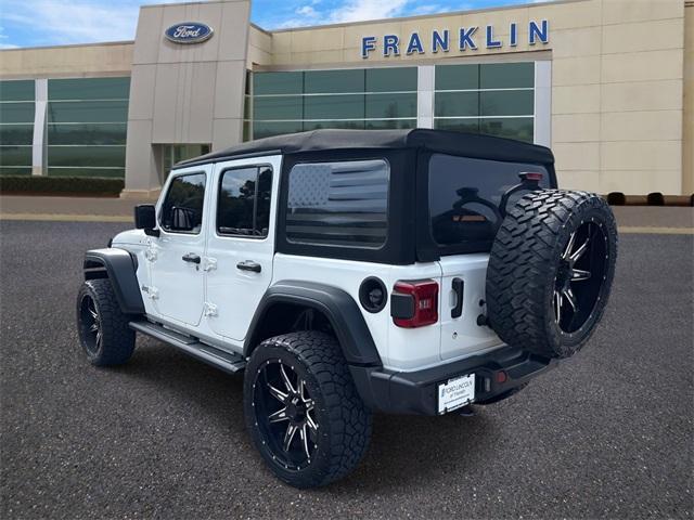 used 2019 Jeep Wrangler Unlimited car, priced at $24,052
