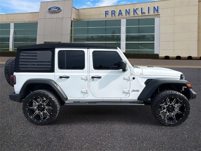 used 2019 Jeep Wrangler Unlimited car, priced at $24,052