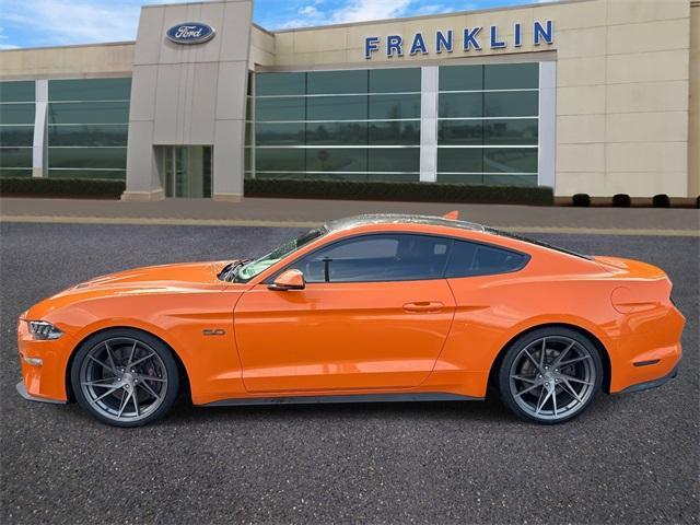 used 2021 Ford Mustang car, priced at $37,619