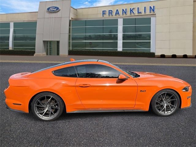 used 2021 Ford Mustang car, priced at $37,619