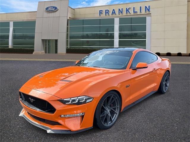 used 2021 Ford Mustang car, priced at $37,619